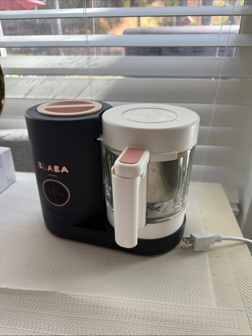 BEABA Babycook Baby Food Maker - Black and White